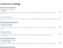 Tablet Screenshot of comercioenmalaga.blogspot.com