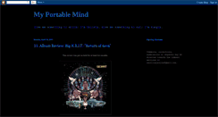 Desktop Screenshot of myportablemind.blogspot.com