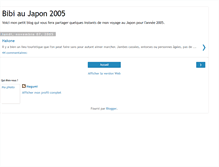 Tablet Screenshot of japon2005.blogspot.com