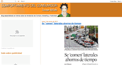 Desktop Screenshot of marketingconsumidor.blogspot.com