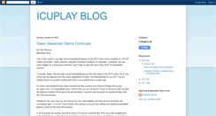 Desktop Screenshot of icuplay.blogspot.com