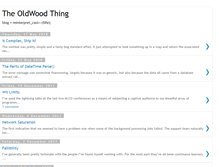 Tablet Screenshot of chrisoldwood.blogspot.com
