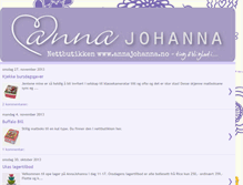 Tablet Screenshot of annajohannas.blogspot.com