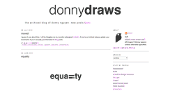 Desktop Screenshot of donnydraws.blogspot.com