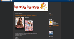 Desktop Screenshot of kangakangamelb.blogspot.com