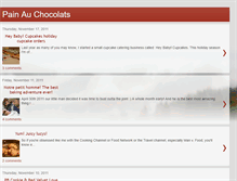 Tablet Screenshot of painauchocolats.blogspot.com