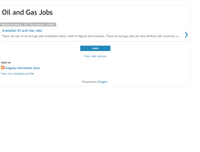 Tablet Screenshot of oilandgasjobsinnigeria.blogspot.com