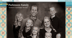 Desktop Screenshot of aparkinsonfam.blogspot.com