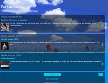 Tablet Screenshot of aparkinsonfam.blogspot.com