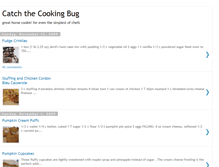 Tablet Screenshot of catchthecookingbug.blogspot.com