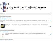 Tablet Screenshot of defi-recette.blogspot.com