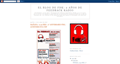 Desktop Screenshot of feedbackradio.blogspot.com