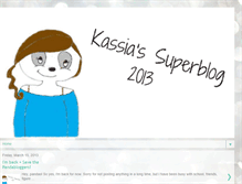 Tablet Screenshot of kassiasuperblog.blogspot.com