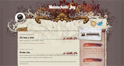 Desktop Screenshot of melancholicjoy-mood.blogspot.com