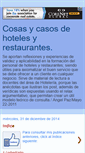 Mobile Screenshot of cosasycasosdehotelesyrestaurantes.blogspot.com