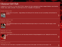 Tablet Screenshot of iamaglamourgirl.blogspot.com