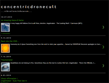 Tablet Screenshot of concentricdronecult.blogspot.com