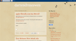 Desktop Screenshot of darrendrmcewen.blogspot.com