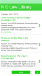 Mobile Screenshot of library-kclaw.blogspot.com