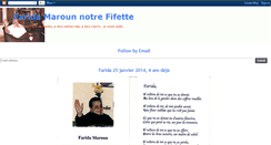 Desktop Screenshot of faridamarountoutsourire.blogspot.com