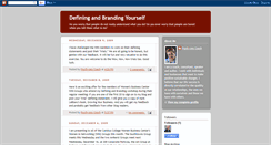 Desktop Screenshot of definingandbranding.blogspot.com