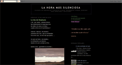 Desktop Screenshot of lahoramssilenciosa.blogspot.com