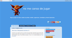 Desktop Screenshot of nomecansodejugar.blogspot.com