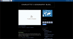 Desktop Screenshot of charlotte-charlottesgeogblog.blogspot.com