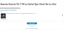 Tablet Screenshot of buenasnuevas927.blogspot.com