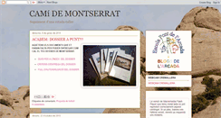 Desktop Screenshot of camidemontserrat.blogspot.com