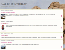 Tablet Screenshot of camidemontserrat.blogspot.com