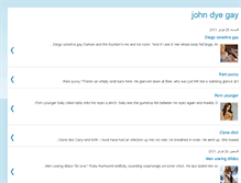 Tablet Screenshot of john-dye-gay.blogspot.com