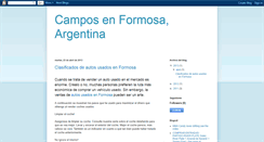 Desktop Screenshot of camposenformosa.blogspot.com