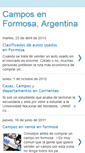Mobile Screenshot of camposenformosa.blogspot.com