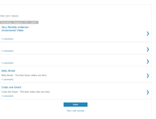 Tablet Screenshot of freesexyvideos.blogspot.com