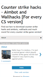 Mobile Screenshot of download-counterstrike-hacks.blogspot.com