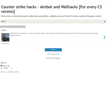Tablet Screenshot of download-counterstrike-hacks.blogspot.com