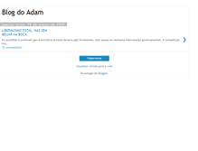 Tablet Screenshot of blogdoadam.blogspot.com