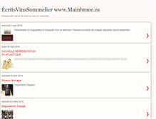 Tablet Screenshot of ecritsvinssommelier.blogspot.com