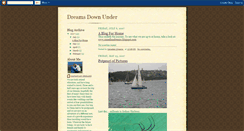 Desktop Screenshot of dreamsdownunder.blogspot.com