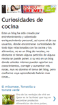 Mobile Screenshot of curiosidadesdecocina.blogspot.com