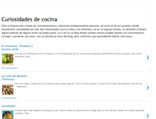 Tablet Screenshot of curiosidadesdecocina.blogspot.com