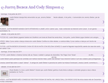 Tablet Screenshot of lovejustinbieberandcodysimpson.blogspot.com