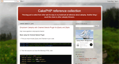 Desktop Screenshot of mzm-cakephp.blogspot.com