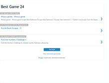Tablet Screenshot of bestgame24.blogspot.com