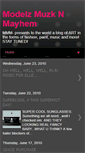 Mobile Screenshot of modelzmuzknmayhem.blogspot.com