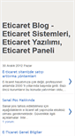 Mobile Screenshot of eticaretblog.blogspot.com