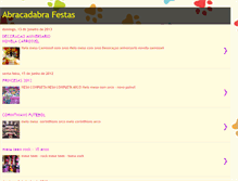 Tablet Screenshot of abracadabrafestasbarretos.blogspot.com