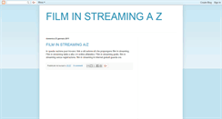 Desktop Screenshot of filminstreamingaz.blogspot.com