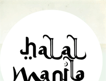 Tablet Screenshot of halalmanila.blogspot.com
